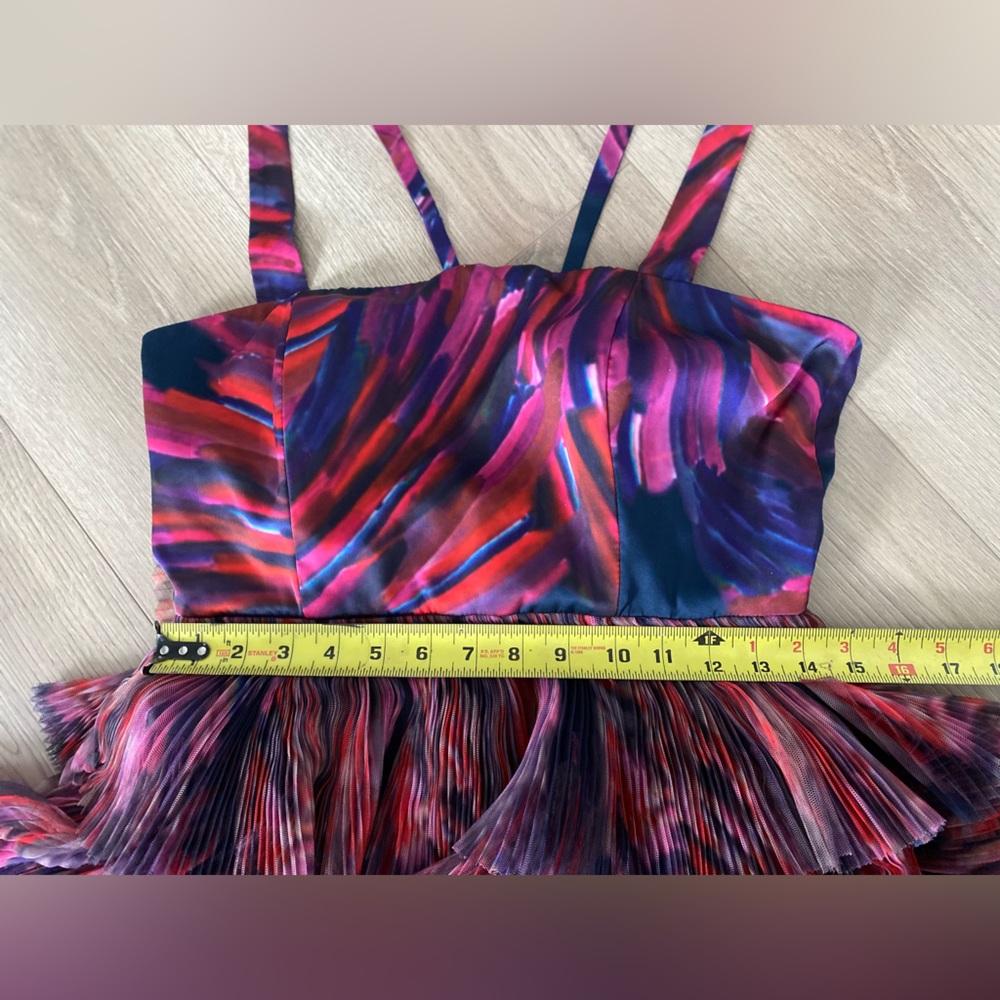 Hutch Pink and Purple Tiered Maxi Dress - Picture 10 of 10